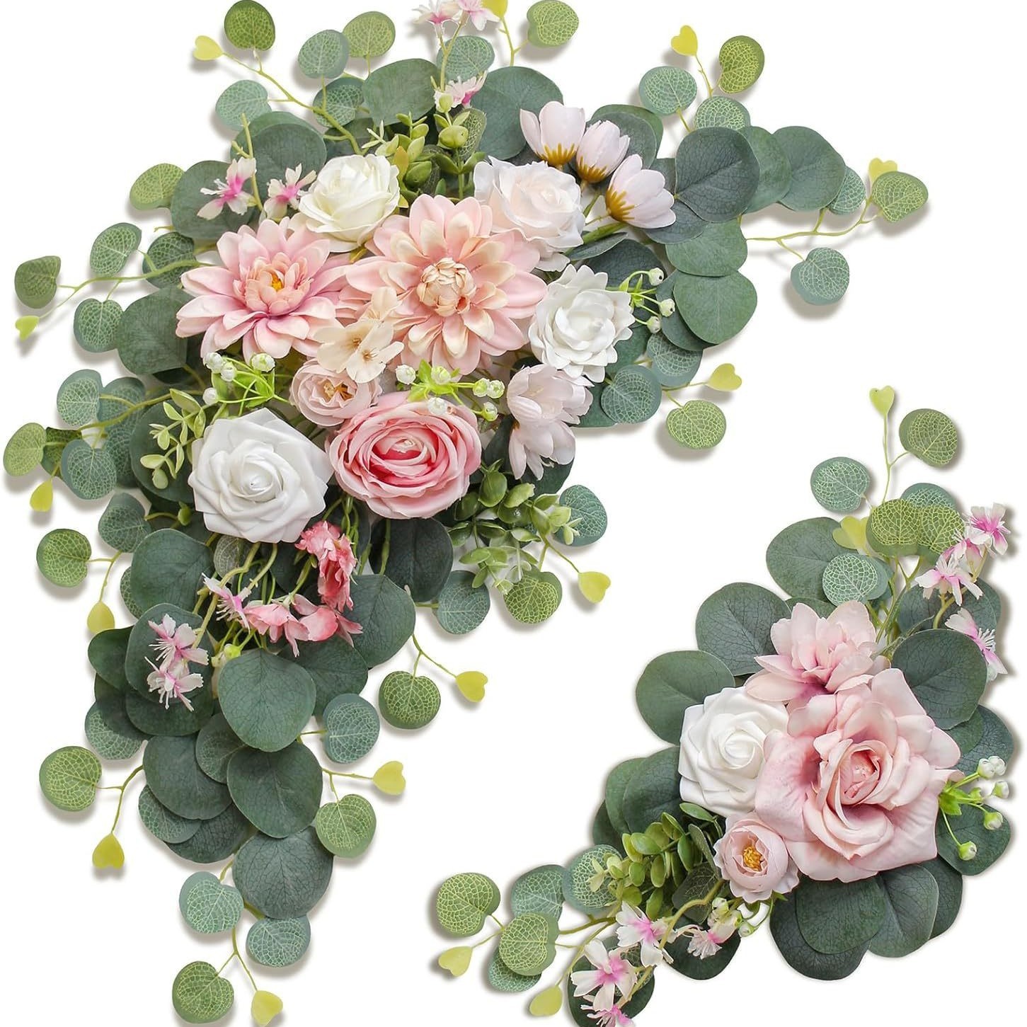 Blanc rose tendre