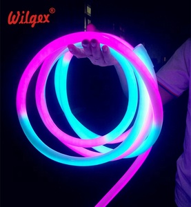 แถบไฟ LED ตั้งโปรแกรมได้360องศา DIA 18มม. พิกเซล RGB WS2811 SPI DMX - Product Image 2
