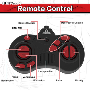 スマートローテーションRCリモートコントロールロボットおもちゃキットテクノロジー子供たちと軽い音 - Product Image 5