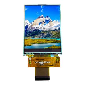 Modulo 2.8 pollici TFT 240x320 risoluzione SPI MCU interfaccia ST7789V TFT trasmissive 2.8 "Display LCD