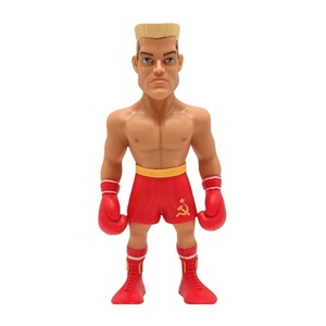หุ่นมวยขนาดเล็ก Ivan Drago บ็อกเซอร์รูปปั้นอะนิเมะพลาสติกไวนิล3D แบบกำหนดเอง - Product Image 1