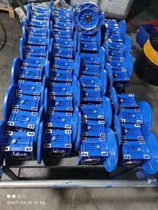 Nrv nmrv loạt NEMA Worm hộp số tốc độ giảm tốc nmrv030 tỷ lệ 1:10 Mini Worm hộp số AC động cơ - Product Image 5