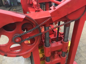 <strong>QTJ4</strong>-45 Semi-automatic <strong>Block</strong> Manufacturing <strong>Machine</strong> Sales Hollow <strong>Block</strong> Electromechanical Chain