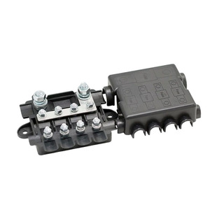 Hot Sale Modified RV Fuse Box <strong>One</strong> <strong>Input</strong> <strong>Four</strong> <strong>Output</strong> Bolt Type Seat Power Protection High Demand for Insurance Fuse Components - Product Image 2
