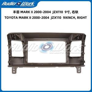 TOYOTA MARK II (<span class=keywords><strong>JZX110</strong></span>) オーディオマルチメディアプレーヤーフレームカーダーキットパネル用卸売カーアクセサリー9 "ラジオビデオフェイシアパネル