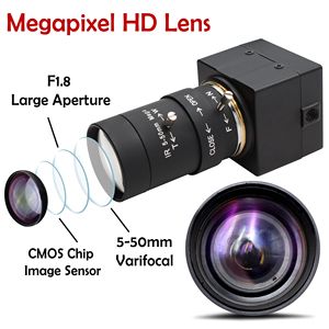 ELP USB <strong>Camera</strong> 1280*720 OV9712 5-50mm Varifocal Lens Security CCTV Surveillance Machine Vision Usb <strong>Camera</strong> with 3 Meter Usb Cable - Product Image 2