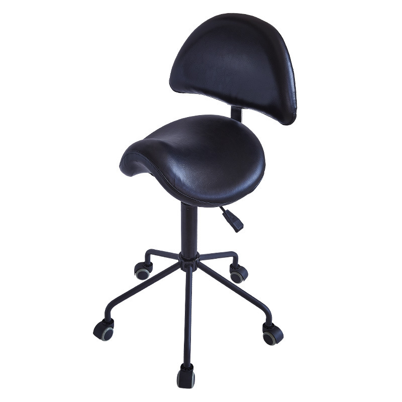 Saddle style with backrest black