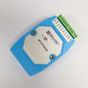 WP3078ADAM 3AO 4-20MAアナログ出力モジュールRS485 MODBUS RTU通信WELLPRO - Product Image 4