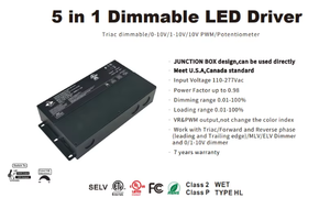 100W 24V <strong>LED</strong> <strong>Driver</strong> with Junction Box UL 110 - 277V AC for Lighting Commercial <strong>LED</strong> <strong>Driver</strong> <strong>PWM</strong> Output - Product Image 5