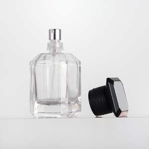 Popular <strong>Perfume</strong> Glass Bottle <strong>30m</strong> 50ml 100ml Square Shape Black Cap Frost Surface Diffuser Packing Available - Product Image 6
