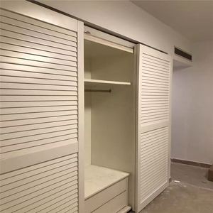 Precast California Horizontal Wooden Custom Window Shutters Interior <strong>Louvre</strong> Shutters Blinds Pvc Plantation Shutters for Window - Product Image 4