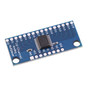 74HC4067 CD74HC4067 Módulo de placa de distribución multiplexor analógico a digital de 16 canales componentes electrónicos DIY - Product Image 1