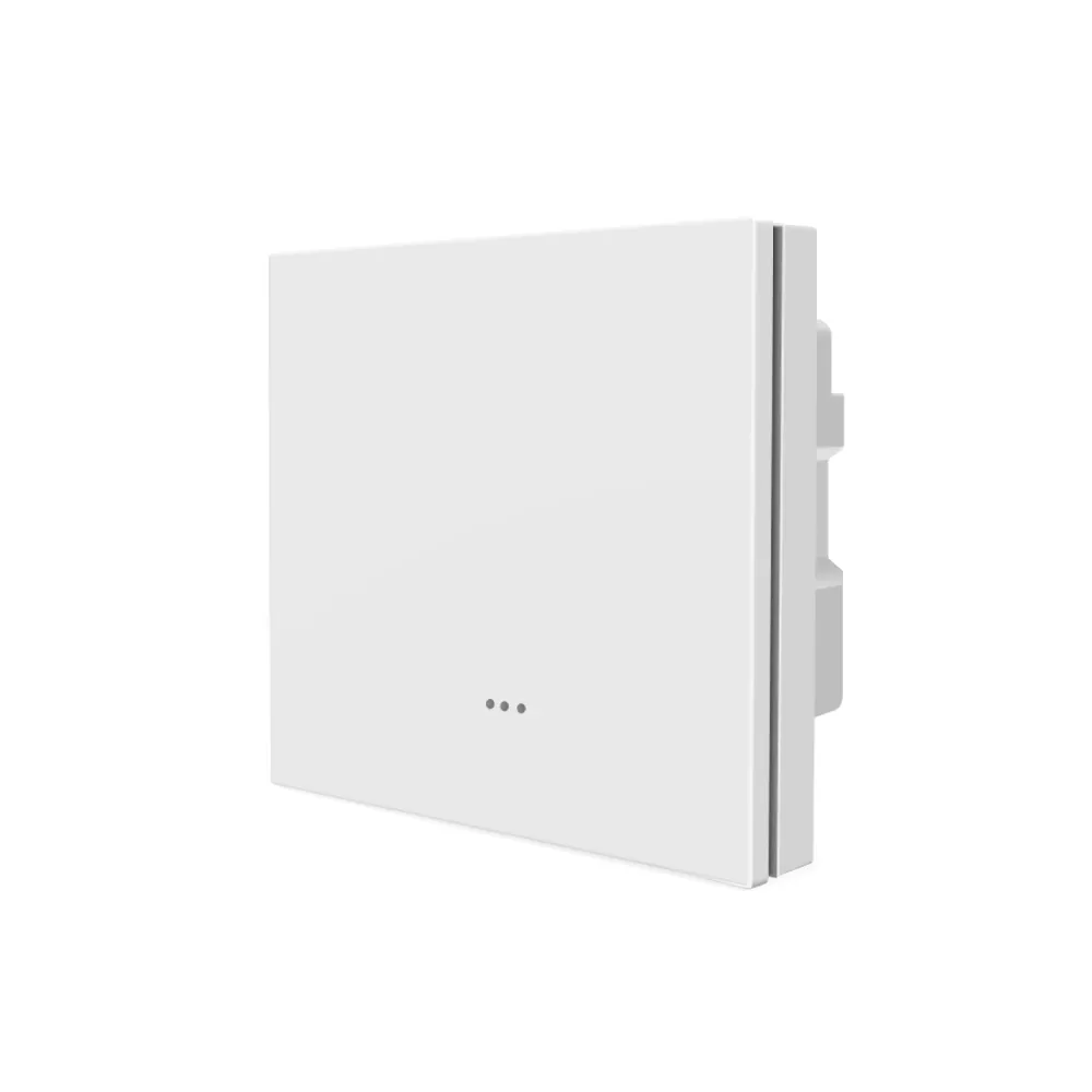Tuya Zigbee WiFi Smart Home Switch 1/2/3 Gang 86*86mm Interruptor eléctrico inalámbrico de pared Aplicación Control remoto por voz
