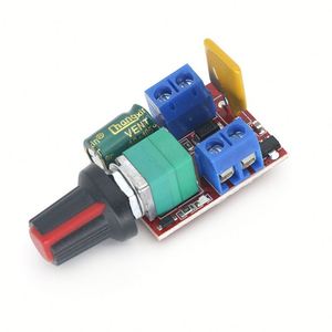 Regolatore di velocità PWM del motore a corrente continua 3 v6 12 24 35V interruttore di regolazione della velocità ultra-piccolo dispositivo di illuminazione a LED 5A - Product Image 3