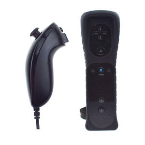 จอยสติ๊กสำหรับจอยสติ๊กเกมแพด2 in 1พร้อมรีโมตควบคุมเกมไร้สาย nunchuck รีโมตไร้สายสำหรับ Wii - Product Image 2