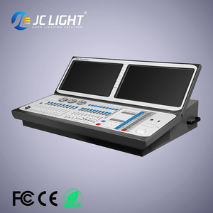 Jc-Consola de iluminación táctil Tiger Dual Screen, controlador Dmx Tiger Touch 2, pantalla LCD, Titan Tiger Touch, controlador Dmx
