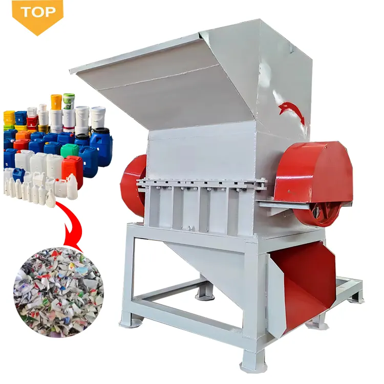 Trituradora Automática de Reciclaje de Chatarra de Plástico, Película de Residuos, Trituradora de Botellas de Plástico, a la Venta