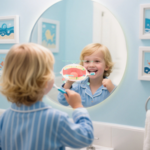 Grace vercon màn hình cảm ứng Android Bluetooth âm nhạc gương defogging phòng tắm không thấm nước ánh sáng trực tiếp dẫn thông minh ma thuật gương TV - Product Image 6