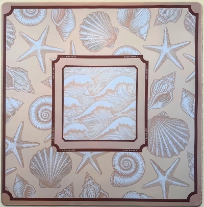 Étoile de mer coquillage beige
