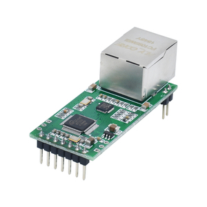FS100P USR-TCP232-T2 Tiny <strong>Serial</strong> Ethernet Converter <strong>Module</strong> <strong>Serial</strong> UART TTL to Ethernet TCPIP <strong>Module</strong> Support DHCP and DNS - Product Image 1
