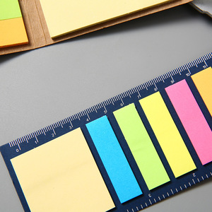 Notas adhesivas de impresión personalizadas de nuevo diseño para la escuela Portapapeles adhesivos negros con cubierta de sobre - Product Image 4