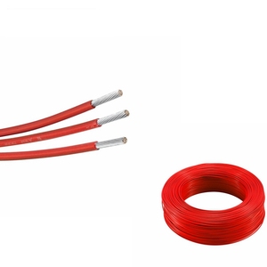 High Temperature 1 <strong>Core</strong> Silicone <strong>Wire</strong> with Fiberglass Insulation Stranded Conductor for Heating Applications - Product Image 5