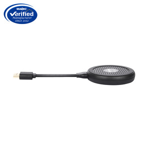 โปรเจคเตอร์หน้าจอไร้สาย HDMI สำหรับโทรศัพท์มือถือและคอมพิวเตอร์100เมตรครอบคลุมหน้าจอ1080P 60Hz 1to2