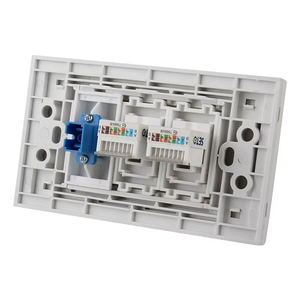 Custom Sc Fiber Optic Gigabit <strong>Computer</strong> <strong>Network</strong> Socket 2-Bit Super <strong>Class</strong> 5 <strong>Network</strong> Cat5e <strong>Network</strong> Module Socket Panel - Product Image 4
