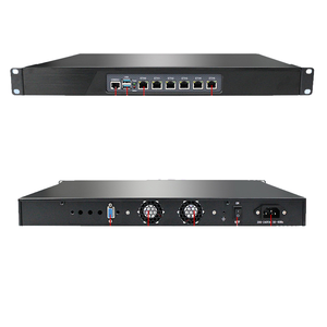 1U Firewall N5105 N100 J6412 7505 I3 1135G4 <strong>Network</strong> Security 6*2.5 Gbps Rackmount Compatible PfSense OpnWRT Debian OPNsense PC - Product Image 2