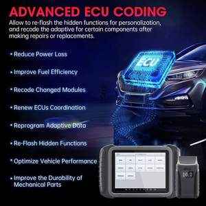 XTOOL D8 escáner automotriz herramienta de diagnóstico profesional ECU escáner de codificación CAN FD 31 + funciones de servicio prueba activa PK xtools D7
