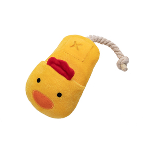 Oso Panda relleno algodón conejo pato chirriante gato juguetes con hierba gatera - Product Image 4