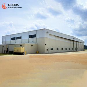 Edifici con struttura strutturale in acciaio leggero economico assemblato per hangar prefabbricati-marchio LIBIDA - Product Image 2