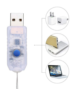 Kanlong 5M/10M/20MUSB電源フェアリーストリング8機能リモートコントロールフェアリー銅線ミニLEDストリングライト - Product Image 4