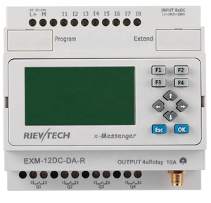用于自动化控制器的WiFi PLC EXM-12DC-DA-R-N-HMI可编程继电器 - Product Image 2