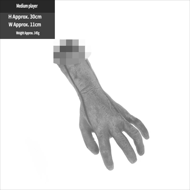 Enfant, taille moyenne, main