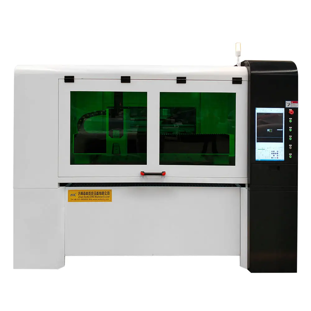 Senke alta precisão 1390 1325 cnc roteador 1mm, máquina de corte de folha de metal laser 2000w
