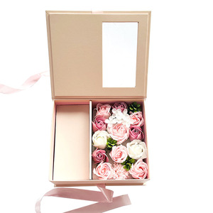 Sang trọng màu đen lớn cứng nhắc hộp các tông với nắp từ tùy chỉnh quần áo bao bì hộp giấy từ Hộp quà tặng - Product Image 5