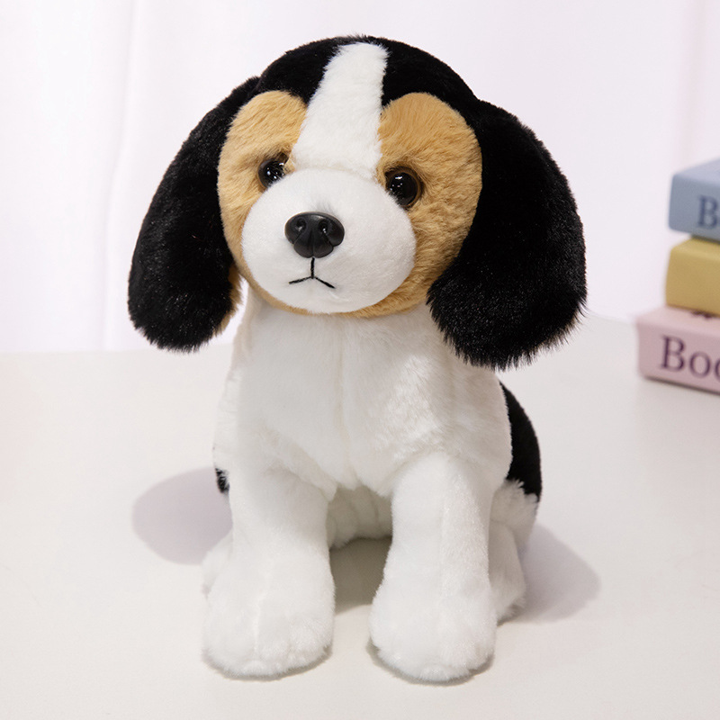 Beagle accroupi 22cm
