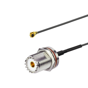 TNC kablo TNC bölme Jack Mini PCI UFL/IPX 1.37mm koaksiyel kablo için özel GSM CDMA 3G USB Modem 4G WIFI Wlan yönlendirici anten - Product Image 4