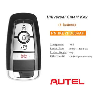 Autel evrensel akıllı anahtar AUTEL IKEYFD004AH 4 düğmeler 868/915 MHz bağımsız evrensel akıllı anahtar Ford için - Product Image 6