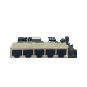 5 Port 10/100 / 1000Mbps Gigabitネットワークスイッチ工場OEM/ODMイーサネットスイッチlanハブPCBA Module - Product Image 3
