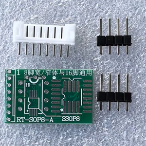 RT809F用RT809Hプログラマーアダプター/ユニバーサル93 24 25チップ読み書きアダプターSOP8 TSSOP8 SOP16 QFN8 WSON8アダプター用 - Product Image 3