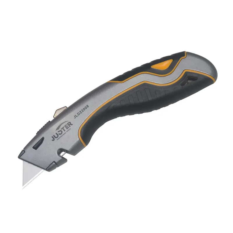 Zinc alloy heavy duty utility knife