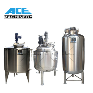Factory Price Customized Agitator <strong>Mixer</strong> Type Electric or Steam Jacketed Bright Mixing Tank <strong>500</strong>-20000L Mixing Tank With Agitator - Product Image 4