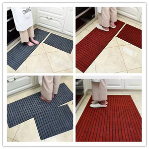 Hiện Đại Gân Nhà Bếp Thương Mại Mat Máy Làm Khu Vực Thảm Đặt Trong Polyvinyl Polyester Cao Su Thảm Từ Cho Walmart - Product Image 6