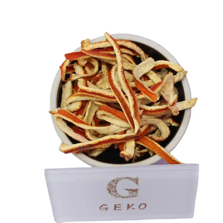 منتجات جديدة من GEKO فواد جلد للفاكهة المجففة ومستخلص جلد البرتقال الحلو