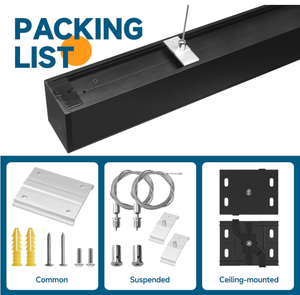Fabrika özel tasarım kapalı hat aydınlatma özel boyut 3 CCT LED lineer ışıkları seçin - Product Image 6