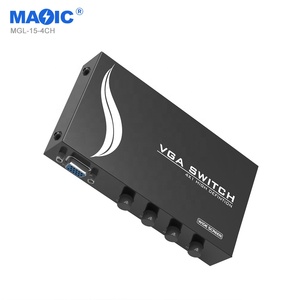 Alta definición 1080P 60Hz Full HD VGA Switch 1440P Bi Direction Video Switcher 4 Entrada 1 Salida para Monitor - Product Image 4