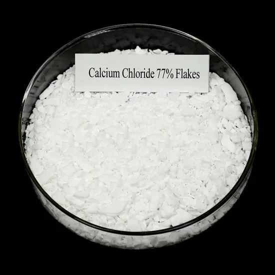 Cristalli di cloruro di calcio prezzo Cacl2 polvere fiocchi