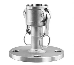 WZ SS 304 316 Type C Hose Camlock <strong>Coupling</strong> with Flanged End <strong>1</strong>/<strong>4</strong>&quot;-<strong>4</strong>&quot; - Product Image 6